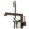 Transolid Ardell T4220-BN Free Standing Tub Filler With Hand Shower, Brushed Nickel
