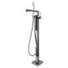 Transolid Ardell Free Standing Tub Filler With Hand Shower, Polished Chrome