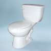 Transolid Madison All-in-One 2-Piece 1.0 GPF Round Toilet