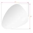 Transolid Carter 31-in X 32-in LED Back-Lit Mirror with Touch Sensor