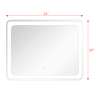 Transolid Gabriel LED-Backlit Contemporary Mirror