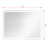 Transolid Gabriel LED-Backlit Contemporary Mirror