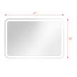 Transolid Gabriel LED-Backlit Contemporary Mirror