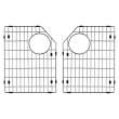 Transolid Stainless Steel 12.75-in. Bottom Sink Grid Set for FUDT32209