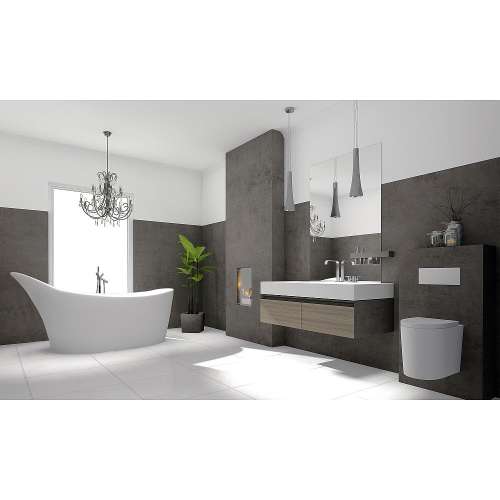Transolid Vienna 66in Freestanding Bathtub