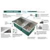 Transolid Diamond Titan 14 Gauge Stainless Steel 24-in Undermount Kitchen Sink with Taper