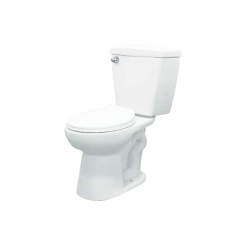 Transolid Harrison ADA 2-Piece 1.6 GPF Round Toilet with Left Trip Lever