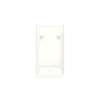 Transolid Studio 36-in x 36-in x 75-in Solid Surface Alcove Shower Kit in White