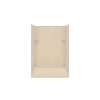 Transolid Studio 36-in x 60-in x 75-in Solid Surface Alcove Shower Kit in Matrix Khaki