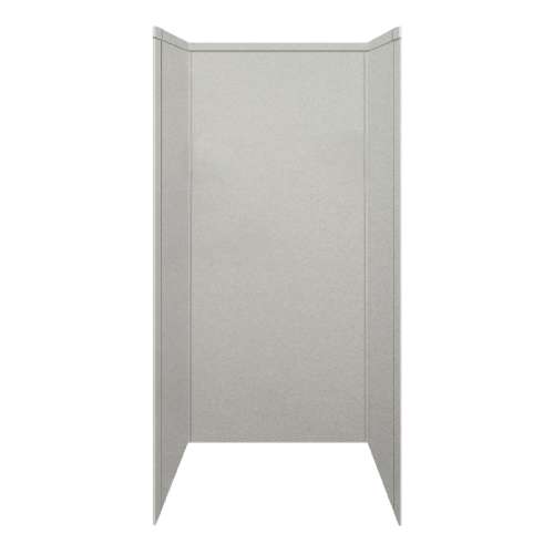 Transolid Decor Solid Surface 36-in x 72-in Shower Wall Surround