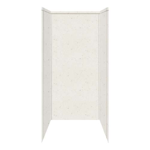 Transolid Decor Solid Surface 36-in x 72-in Shower Wall Surround