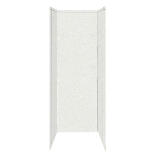 Transolid Decor Solid Surface 36-in x 96-in Shower Wall Surround