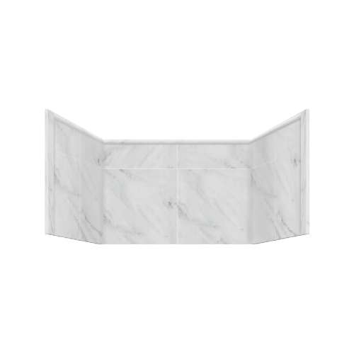 Transolid Studio Solid Surface 36-in x 36-in Shower Wall Extension