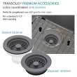 Transolid Aversa AUDD3120-17-KIT Radius All-In-One Undermount Kitchen Sink Kit