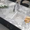 Transolid Aversa AUDE3219-01-KIT Radius All-In-One Undermount Kitchen Sink Kit