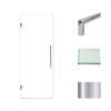 Transolid EHTA307610C-T-PC Elizabeth 30-in W x 76-in H Hinged Shower Door