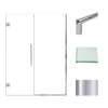 Transolid EHTB55257610C-T-PC Elizabeth 55-in W x 76-in H Hinged Shower Door in Polished Chrome with Clear Glass