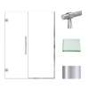 Transolid EHTB575277610C-BK-PC Elizabeth 57.5-in W x 76-in H Hinged Shower Door in Polished Chrome with Clear Glass