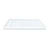 Transolid Linear 48-in x 32-in Rectangular Alcove Shower Base with Left Hand Drain
