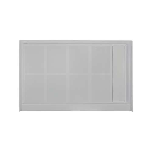 Transolid Linear 48-in x 32-in Rectangular Alcove Shower Base with Right Hand Drain
