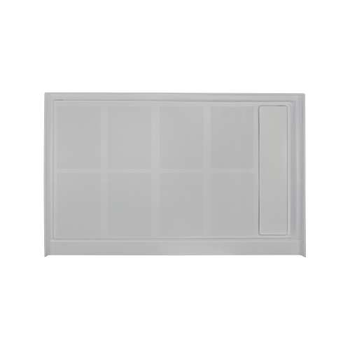 Transolid Linear 48-in x 36-in Rectangular Alcove Shower Base with Right Hand Drain