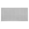 Transolid Linear 60-in x 32-in Rectangular Alcove Shower Base with Left Hand Drain