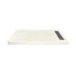 Transolid FSC6032R-02 60-in x 32-in Cast Solid Surface Shower Base With Right Hand Drain, Cameo