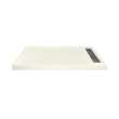 Transolid FSC6034R-02 60-in x 34-in Cast Solid Surface Shower Base With Right Hand Drain, Cameo