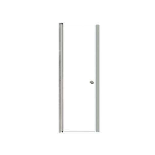 Transolid LSD247006C-BS Lyna 24-in x 70-in Pivot Shower Door, Brushed Stainless
