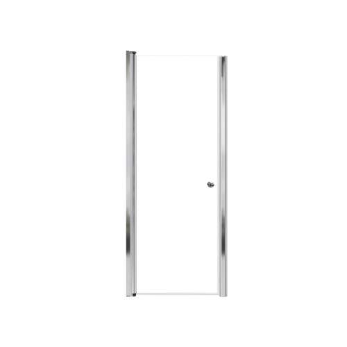 Transolid LSD277006C-PC Lyna 27-in x 70-in Pivot Shower Door, Polished Chrome