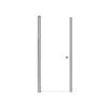 Transolid LSD297006C-BS Lyna 29-in x 70-in Pivot Shower Door, Brushed Stainless