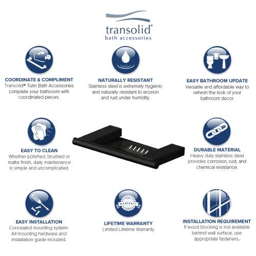 Transolid Maddox Soap Dish