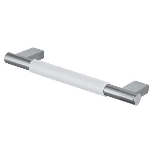Transolid Maddox Grab Bar with White Rubber Handle - In Multiple Configurations