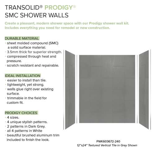 Transolid Prodigy PWK603672-240 60