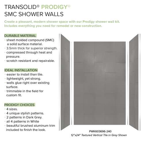 Transolid Prodigy PWK603696-240 60