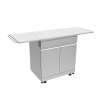 Transolid OBCS3224 Outdoor Kitchen 32-in x 24-in x 37-in Single Base Cabinet With Folding Shelves, Stainless Steel