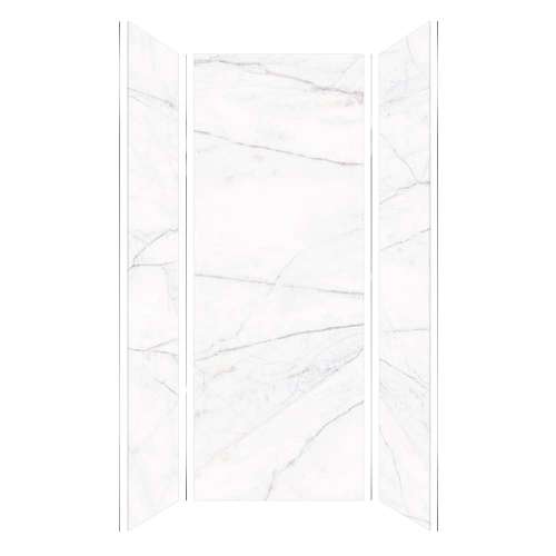 Transolid TWK363696-KI58H Titan 39-in x 39-in x 96-in Shower Wall Trimmable Kit, Summit (Honed)
