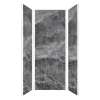 Transolid TWK363696-KI63G Titan 39-in x 39-in x 96-in Shower Wall Trimmable Kit, Maelstrom Grey (Glossy)