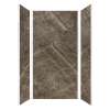 Transolid TWK483696-KI82H Titan 48-in x 39-in x 96-in Shower Wall Trimmable Kit, Sahara (Honed)