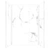 Transolid TWK604896-KI01H Titan Shower Wall Trimmable Kit