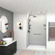 Transolid K-SSC-MB Transolid K-SSC-MB Shower Shelf Kit; Matte Black