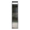 Transolid Saramar 58.5-in. Recessed Stainless Steel/SaraMar Material Shower Storage Pod STV15814-SS27