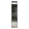 Transolid Saramar 58.5-in. Recessed Stainless Steel/SaraMar Material Shower Storage Pod STV15814-SS47