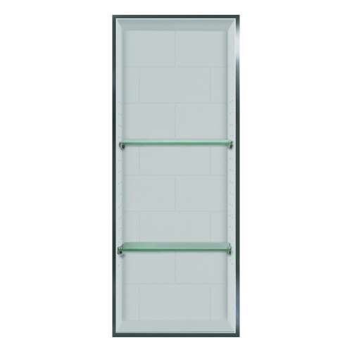 Transolid Saramar 34.5-in. Recessed SaraMar Material Shower Storage Pod - In Multiple Colors STV23414-SS-M1