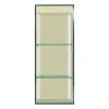 Transolid Studio 34.5-in. Recessed Solid Surface Shower Storage Pod STVL3414-SS86