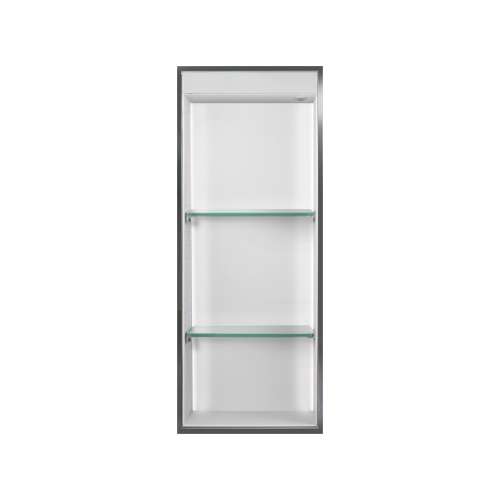 Transolid Studio 34.5-in. Recessed Solid Surface Shower Storage Pod STVL3414-SS01