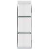 Transolid Studio 46.5-in. Recessed Solid Surface Shower Storage Pod STVL4614-SS01