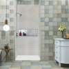 Transolid SaraMar 36-In X 48-In X 96-In Glue to Wall 3-Piece Shower Wall Trimmable Kit