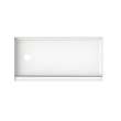 Transolid T3 60 x 30 Single Threshold Shower Base with Left Drain in White