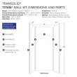 Transolid TWK363696-KI01G Titan Shower Wall Kit